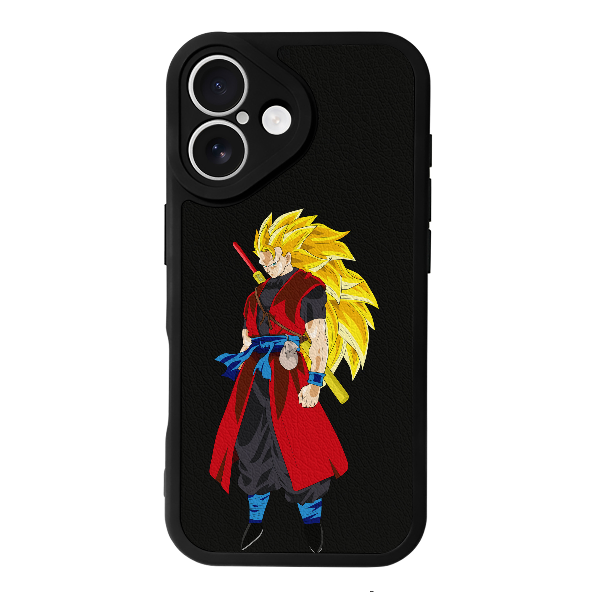 （画像用） ドラゴンボール トランクス（Torankusu）DRAGON BALL Trunks 【iPhone 16シリーズ対応】シリコンスマホケース（レザー調） 材質：シリコン